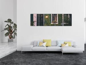 Obraz - W domu z przejażdżki (170x50 cm)