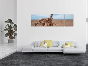 Obraz - Zmyte przez morze (170x50 cm)