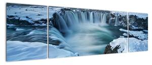 Obraz - Wodospad Bogów, Islandia (170x50 cm)