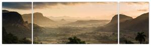 Obraz - Kubańskie szczyty (170x50 cm)