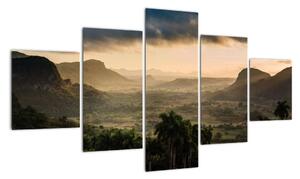 Obraz - Kubańskie szczyty (125x70 cm)