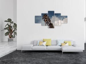 Obraz - Palmowy dramat (125x70 cm)