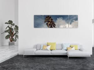 Obraz - Palmowy dramat (170x50 cm)