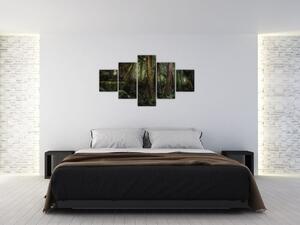 Obraz - Tajemniczy las (125x70 cm)