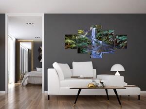 Obraz australijskiego lasu deszczowego (125x70 cm)