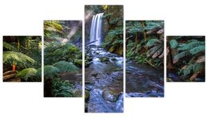 Obraz australijskiego lasu deszczowego (125x70 cm)