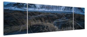 Obraz z widokiem na islandzkie szczyty (170x50 cm)