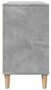 Szafka łazienkowa, szarość betonu, 80x33x60 cm