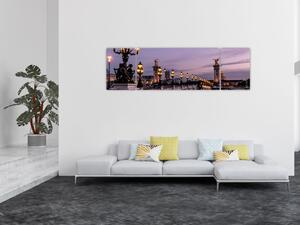 Obraz - Most Aleksandra III. w Paryżu (170x50 cm)