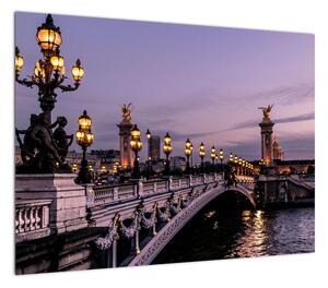 Obraz - Most Aleksandra III. w Paryżu (70x50 cm)