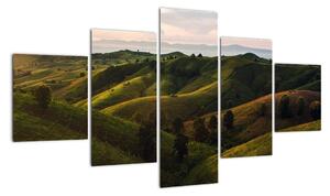 Obraz - Widok na tajskie wzgórza (125x70 cm)