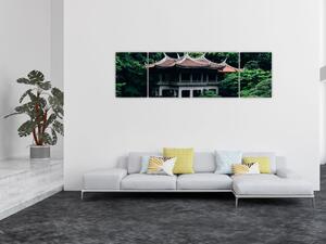 Obraz z japońskiego ogrodu narodowego (170x50 cm)