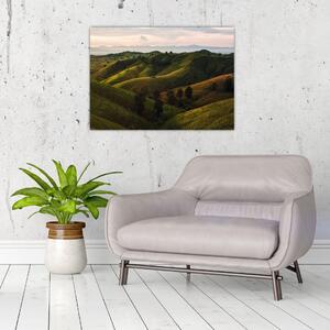 Obraz - Widok na tajskie wzgórza (70x50 cm)