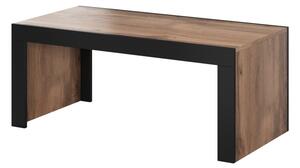 Åawa CAMA MEBLE Mila 120x60x50 cm DÄ b BrÄ zowo-czarny