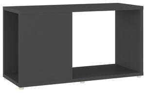 Szafka pod TV, szara, 60x24x32 cm, płyta wiórowa