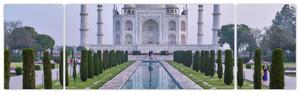 Obraz - Taj Mahal o wschodzie słońca (170x50 cm)