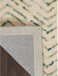 Ręcznie tkany dywan z wełny z wypukłą strukturą Colorado