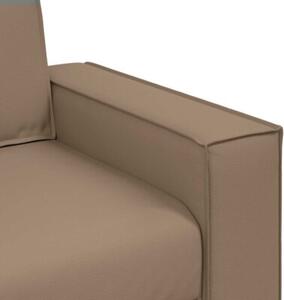 Sofa cappuccino 99 x 78 x 84 cm tkanina