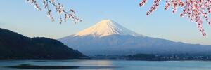 Obraz widok na górę Fuji
