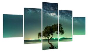Obraz nocnego nieba (125x70 cm)