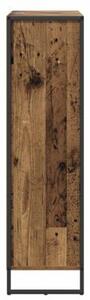 Szafka na książki stare drewno 99,5 x 30 x 108,5 cm