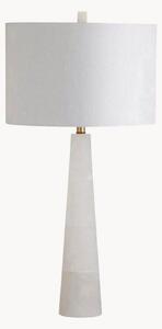 Lampa stołowa LED z alabastrową podstawą Modern
