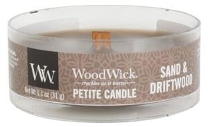Świeca zapachowa WoodWick Petite Sand & Driftwood