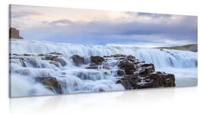 Obraz wodospady islandzkie