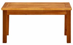 Ogrodowy stolik kawowy, 70x40x36 cm, lite drewno akacjowe