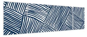 Obraz - linia 3D (170x50 cm)