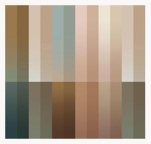 Tapeta Frans Uyterlinde - Gradient Stripes