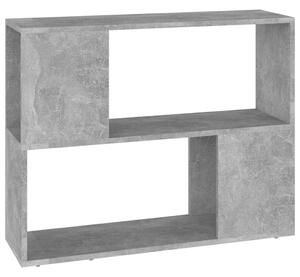 Szafka TV, szarość betonu, 80x24x63 cm, płyta wiórowa