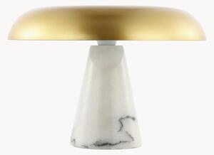 Lampa stołowa z marmurową podstawą Modern Gold