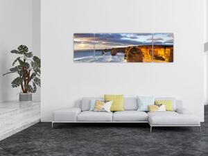 Obraz klifów morskich (170x50 cm)