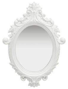 Lustro Åcienne w ozdobnej ramie, 56x76 cm, biaÅe