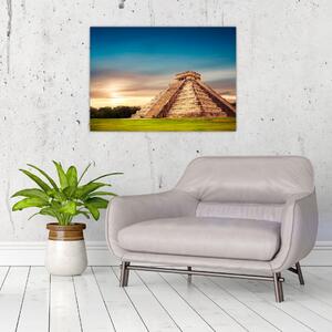 Obraz słynnego pomnika Majów (70x50 cm)