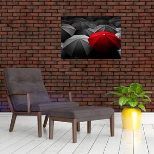 Obraz otwartych parasoli (70x50 cm)