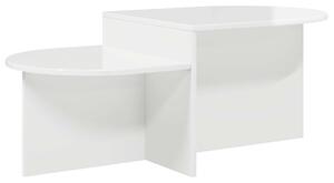 Stolik kawowy biaÅy wysoki poÅysk 100 x 50 x 40 cm