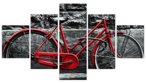 Obraz - Zabytkowy rower (125x70 cm)