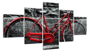 Obraz - Zabytkowy rower (125x70 cm)