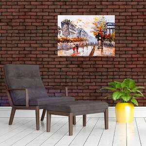 Obraz - Życie w mieście (70x50 cm)