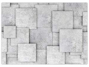 Obraz - Abstrakcja płytek betonowych (70x50 cm)