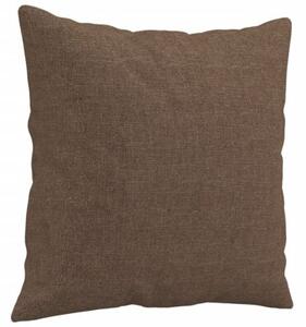 Sofa 3-osobowa z poduszkami, brÄ zowa, 180 cm, tkanina
