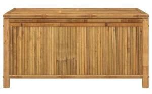 Skrzynia ogrodowa, 110x52x55 cm, bambus