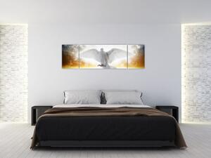 Obraz gołębicy (170x50 cm)