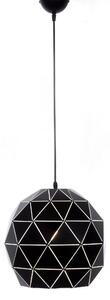 LAMPA WISZĄCA CZARNA BOKKA
