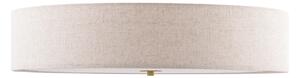 Lampa Sufitowa Globen Lighting, Noah, ściemnialny, beżowy, salon, tkanina | tekstylia, skandynawski
