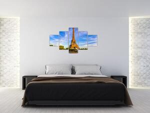 Obraz - Wieża Eiffla (125x70 cm)