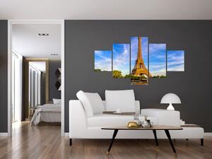 Obraz - Wieża Eiffla (125x70 cm)