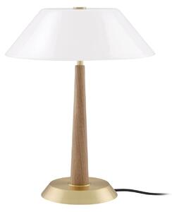 Lampa Stołowa Globen Lighting, Ligna, drewniany, salon, metal, skandynawski